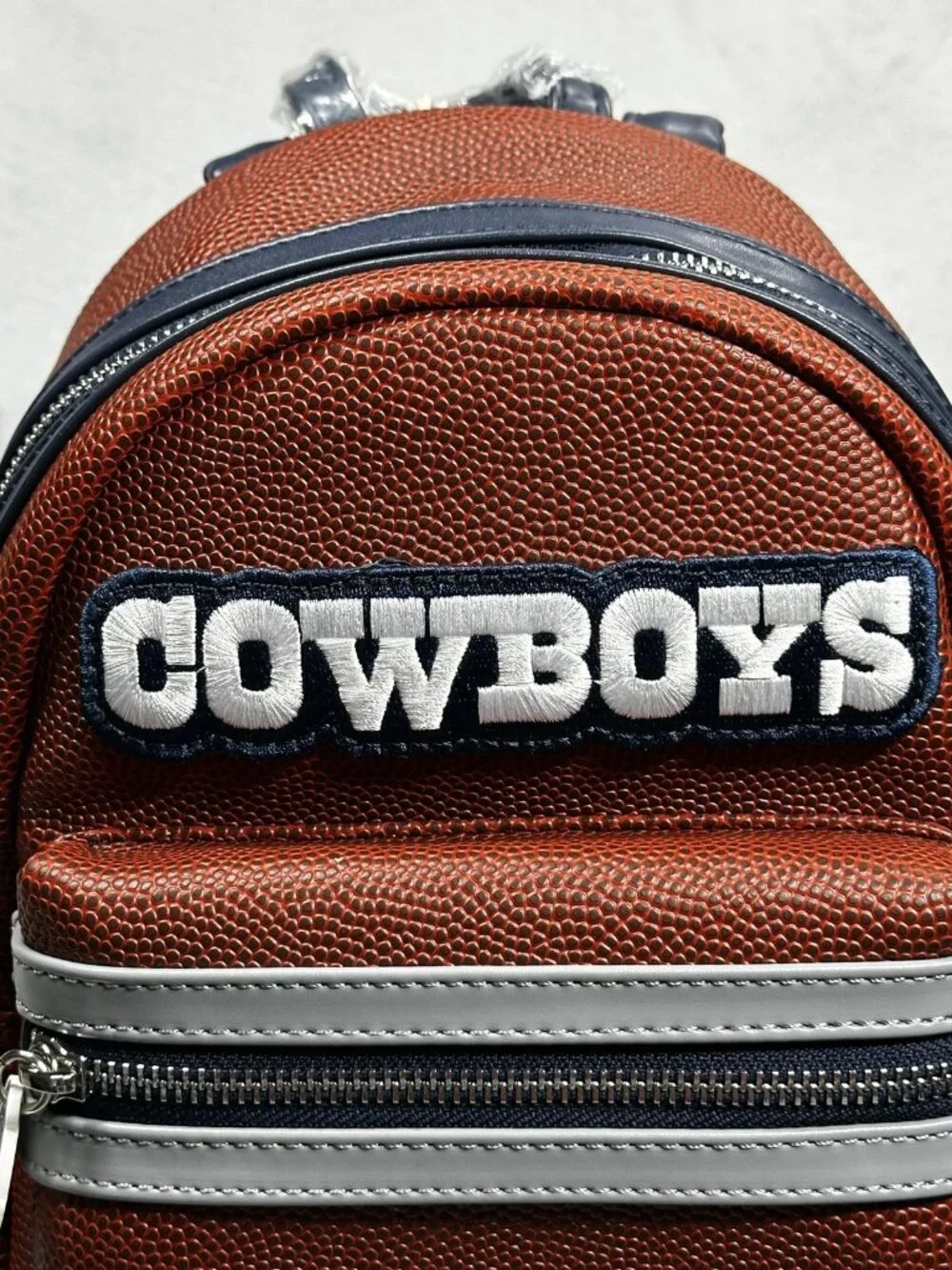 Dallas Cowboys Mini Backpack Womens One Size Brown NFL Football Loungefly